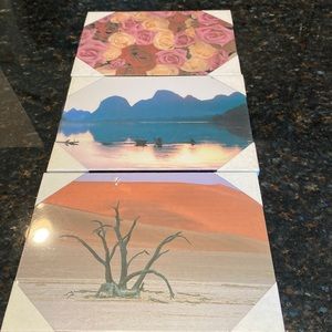 NWOT Set of Wall Plaques/Trivets